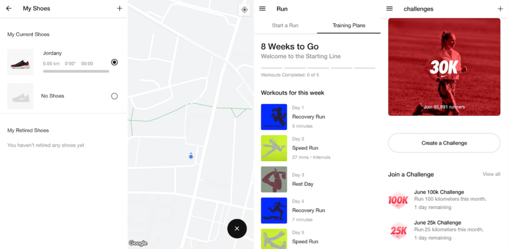 aplikacje do biegania na telefon nike run club