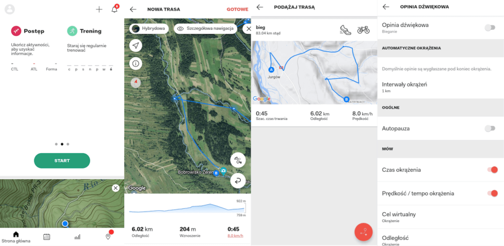 aplikacje do biegania po polsku